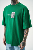 Erkek Expectation Nakışlı Oversize T-Shirt Benetton