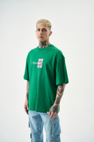 Erkek Expectation Nakışlı Oversize T-Shirt Benetton