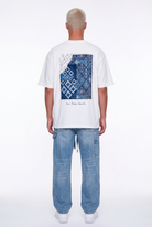 Erkek Ffb Nakış Detaylı Oversize T-Shirt Ekru