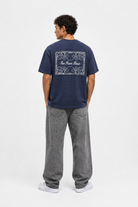 Erkek Ffb Nakışlı Oversize T-Shirt Lacivert