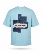 Erkek Ffb Patch Oversize T-Shirt Bebe Mavi