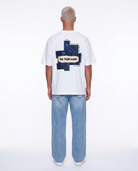 Erkek Ffb Patch Oversize T-Shirt Ekru