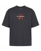 Erkek Ffb Patch Oversize T-Shirt Füme