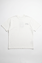Erkek Hallelujah Baskılı Oversize T-Shirt Ekru