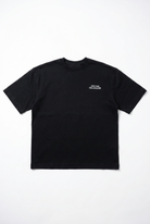 Erkek Hallelujah Baskılı Oversize T-Shirt Siyah