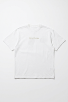 Erkek Maison Baskılı Oversize T-Shirt Ekru