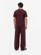 Erkek Originals Şerit Detaylı Regular Fit Eşofman Takımı Bordo