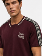 Erkek Originals Şerit Detaylı Regular Fit Eşofman Takımı Bordo