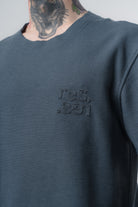 Erkek Pis Dikişli Regular Fit T-Shirt Şort Takım Petrol