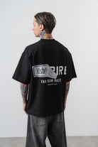 Erkek Respire X Itsbyzey Baskılı Oversize T-Shirt Siyah