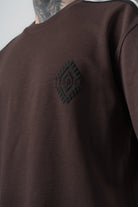 Erkek Şerit Detaylı Regular Fit Eşofman Takımı Kahve