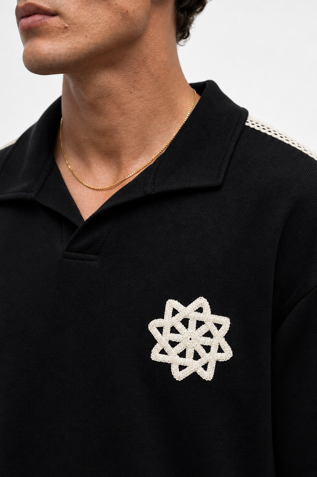 Erkek Respire Şerit Detaylı Regular Fit Eşofman Takımı Siyah