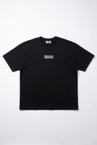 Erkek Shaded Baskılı Oversize T-Shirt Siyah