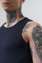 Erkek Tank Top Atlet Lacivert