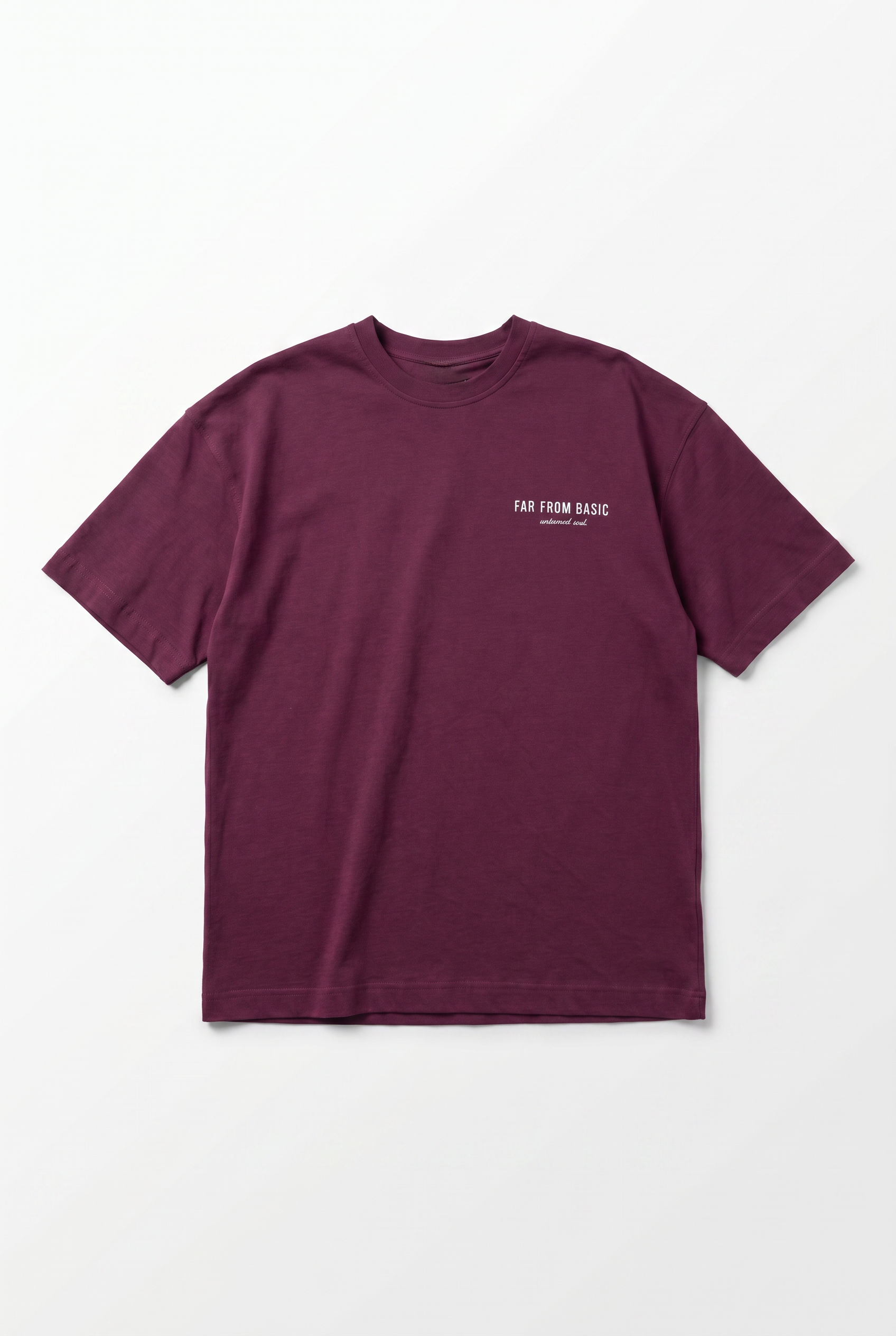 Erkek Respire X Itsbyzey Baskılı Oversize T-Shirt Vişne