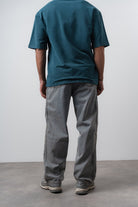 Respire-Erkek Yan Şerit Detaylı Baggy Jean Mavi-Kot Pantolon-4-Milagron.com