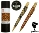 Retro 51-The Met Geometric Roller Kalem Mekanik Kurşun Kalem 1.15 Mm Seti Mrs 2121-Kalem Seti-3-Milagron.com