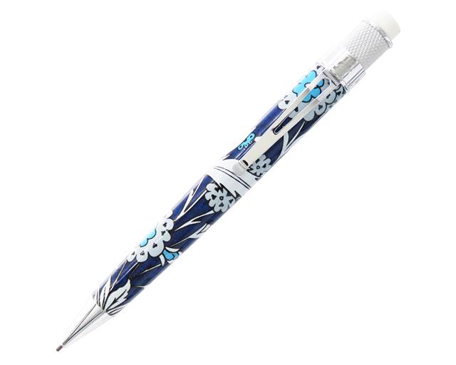 Retro 51-Retro 51 The Met İznik Garden Blue Flowers Mekanik Uçlu Kalem-Mekanik Uçlu Kalem-1-Milagron.com