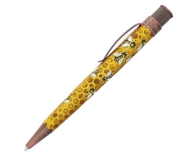 Retro 51-Tornado™ Rescue "Buzz" Bee Honeybee Tükenmez Kalem-Tükenmez Kalem-2-Milagron.com
