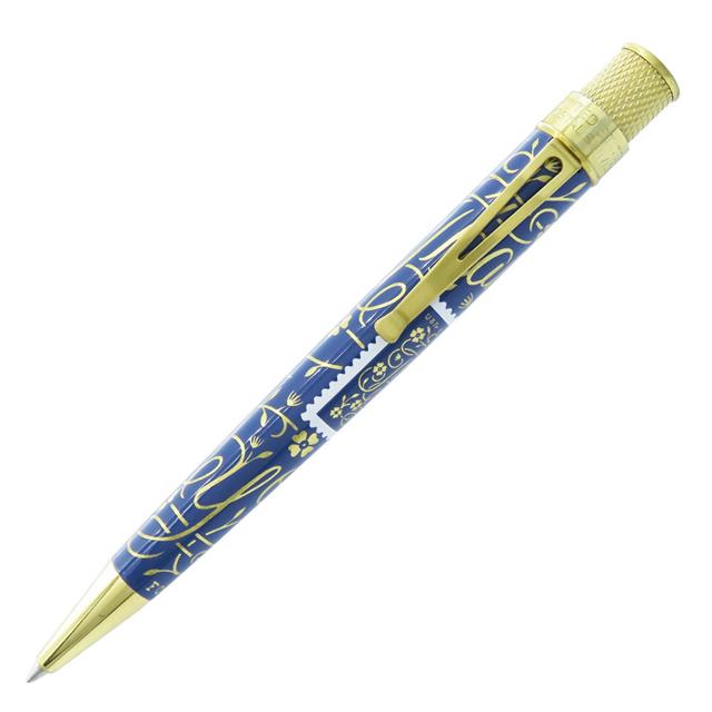 Retro 51-Retro 51 Usps Thank You Stamp Roller Kalem Purple Prr 2258-Roller Kalem-1-Milagron.com