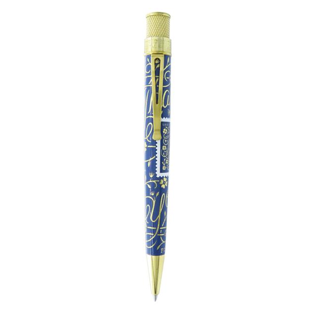 Retro 51-Retro 51 Usps Thank You Stamp Roller Kalem Purple Prr 2258-Roller Kalem-2-Milagron.com