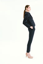 Lacivert Yün Blazer Ceket - 2