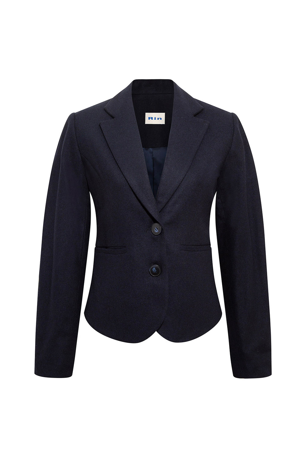 Lacivert Yün Blazer Ceket - 4