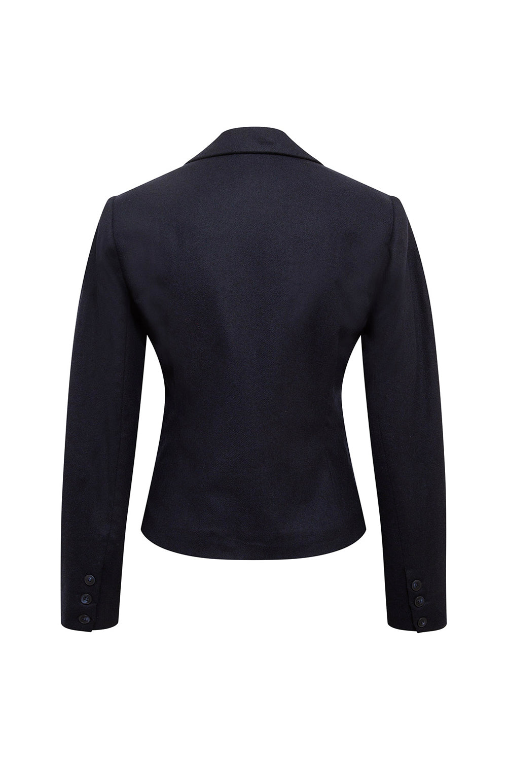 Lacivert Yün Blazer Ceket - 5