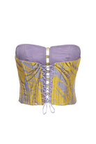 Roccie-Angless Patterned Strapless Corset-Büstiyer-3-Milagron.com