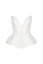 Roccie-Cecilia Voluminous Strapless Corset-Corsets-1-Milagron.com