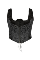 Roccie-Chelina R Velvet Corset-Büstiyer-6-Milagron.com