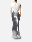 Roccie-Emily Sequined Maxi Dress-Elbise-3-Milagron.com