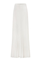 Roccie-Jolina Pleated Long Skirt-Etek-5-Milagron.com