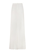Roccie-Jolina Pleated Long Skirt-Etek-6-Milagron.com