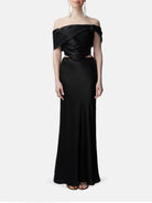 Roccie-Lily Off The Shoulder Taffeta Corset-Büstiyer-2-Milagron.com