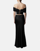 Roccie-Lily Off The Shoulder Taffeta Corset-Büstiyer-3-Milagron.com