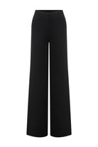 Roccie-Magda Satin Wide Leg Pants-Pantolon-1-Milagron.com