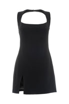 Roccie-Mia Mini Black Dress-Elbise-1-Milagron.com