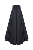 Roccie-Rosalinda Taffeta Maxi Skirt-Etek-6-Milagron.com