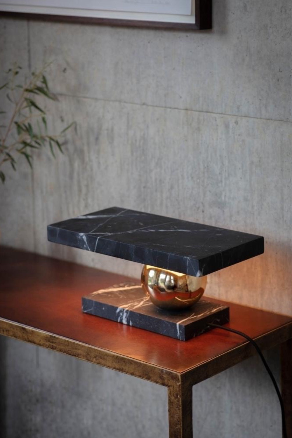 Dakota Mermer Masa Lambası - 0