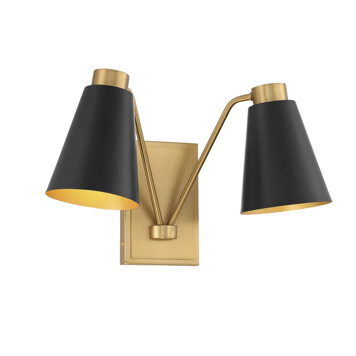 Bellini Modern Çift Kollu Konik Başlıklı Duvar Aplik Ra-Aplk-3528-52-22
