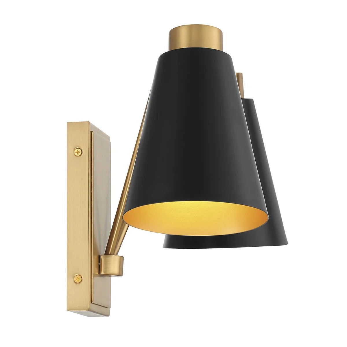 Bellini Modern Çift Kollu Konik Başlıklı Duvar Aplik Ra-Aplk-3528-52-22