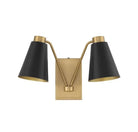 Bellini Modern Çift Kollu Konik Başlıklı Duvar Aplik Ra-Aplk-3528-52-22