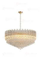 Borexia Gold Lüks Kristal Prizma Camlı Modern Salon Avizesi - Ra-Avz- 4626-18-85