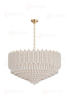 Borexia Gold Lüks Kristal Prizma Camlı Modern Salon Avizesi - Ra-Avz- 4626-18-85