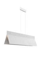 Ismara Modern Minimalist Sarkıt Avize - Geometrik Formlu Metalik Masa Üstü Aydınlatma - 7459-4267