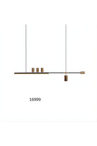Montgomery Modern Asimetrik Lineer Tasarım Ve Spotlu Sarkıt Avize Vid-Mnt-Asy-Avz