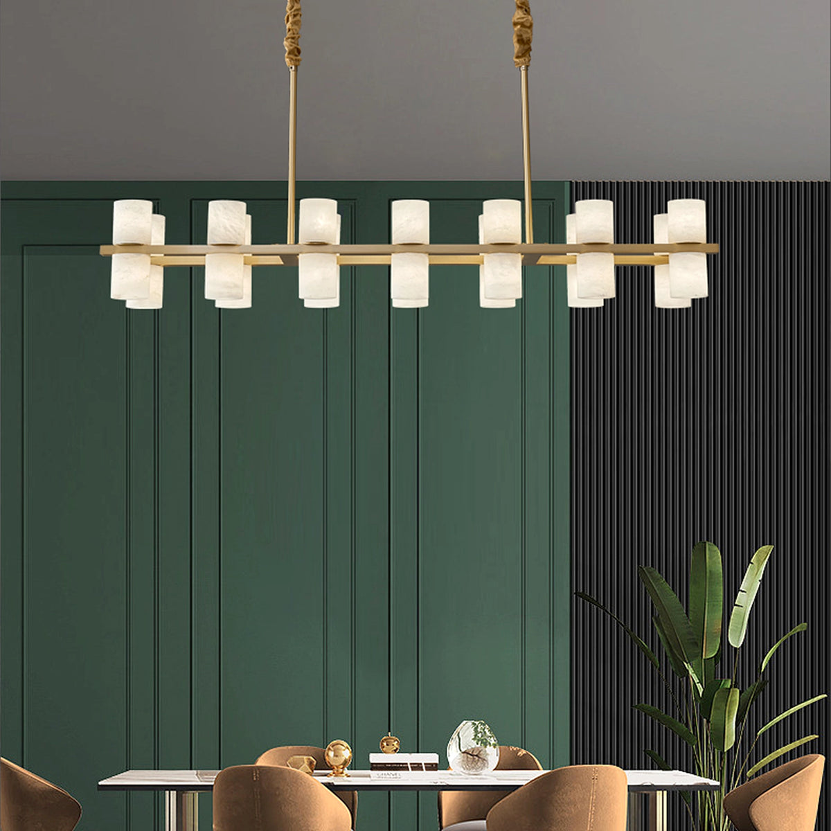 Nuvra Mermer Modern Avize – Minimalist Zarafet, Lüks Tasarım Ra-Avz- 7102-38-27