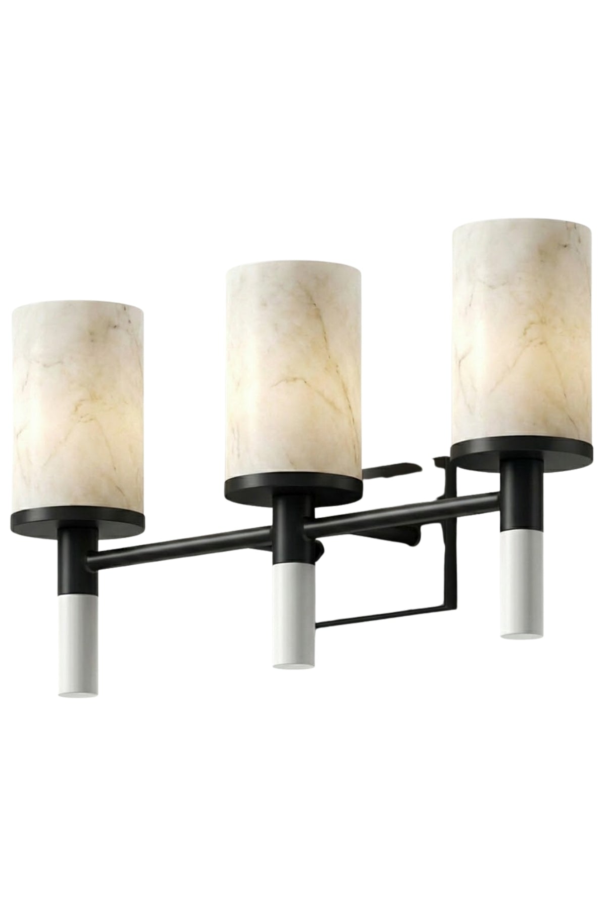 Prexina Modern 3'Lü Mermer Başlıklı Duvar Apliği 8763-6341
