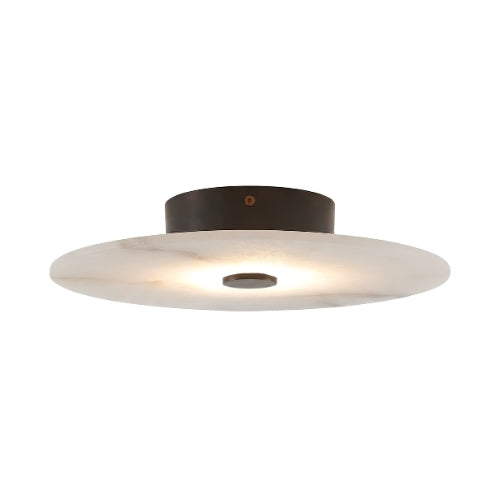 Selene Modern Lüks Doğal Mermer Diskli Minimalist Tavan Plafonyer Avize Sel-4978